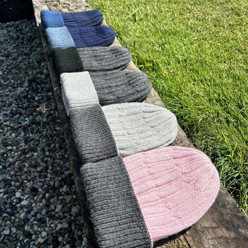 alpaca extreme reversible beanie hats